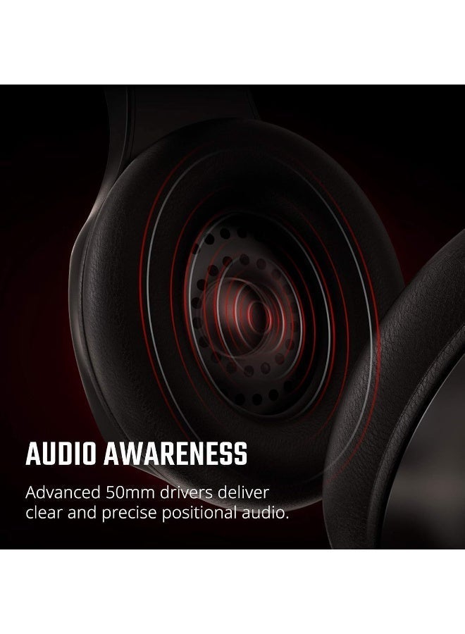 Acer Nitro Gaming Headset with Flexible Omnidirectional Mic, Adjustable Headband - Image 4